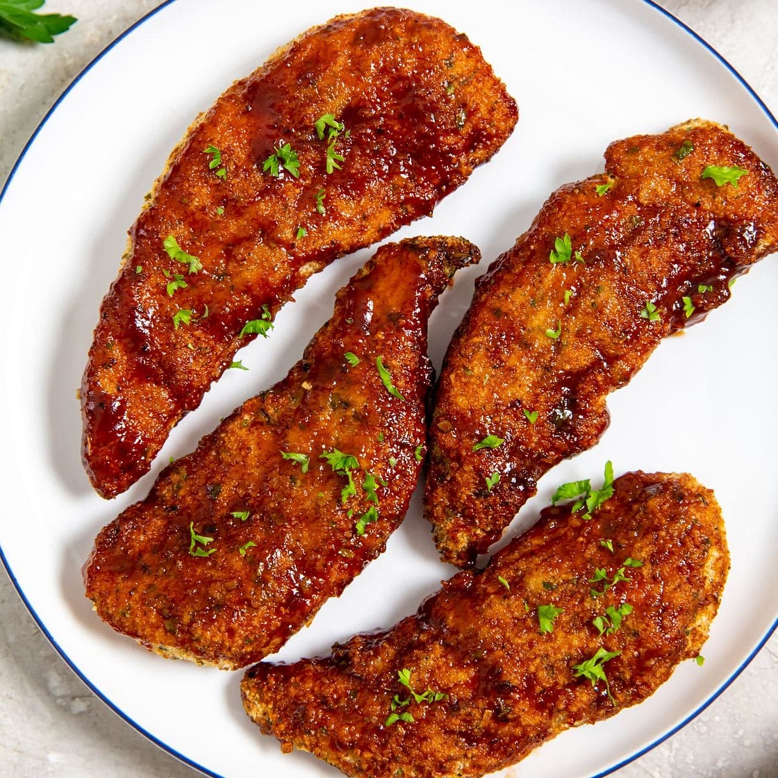 Air Fryer Honey BBQ Chicken Tenders