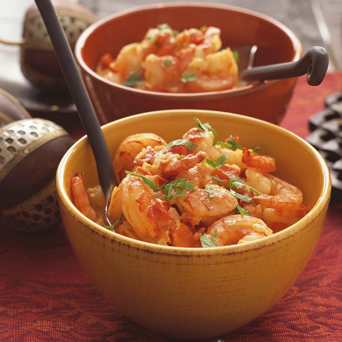 Cari de crevettes