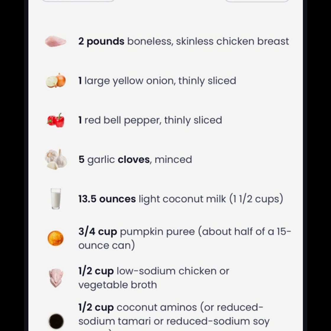 Pumpkin Chicken Curry