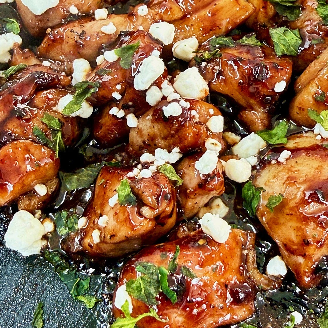Blackstone Blackberry Lime Chicken Bites