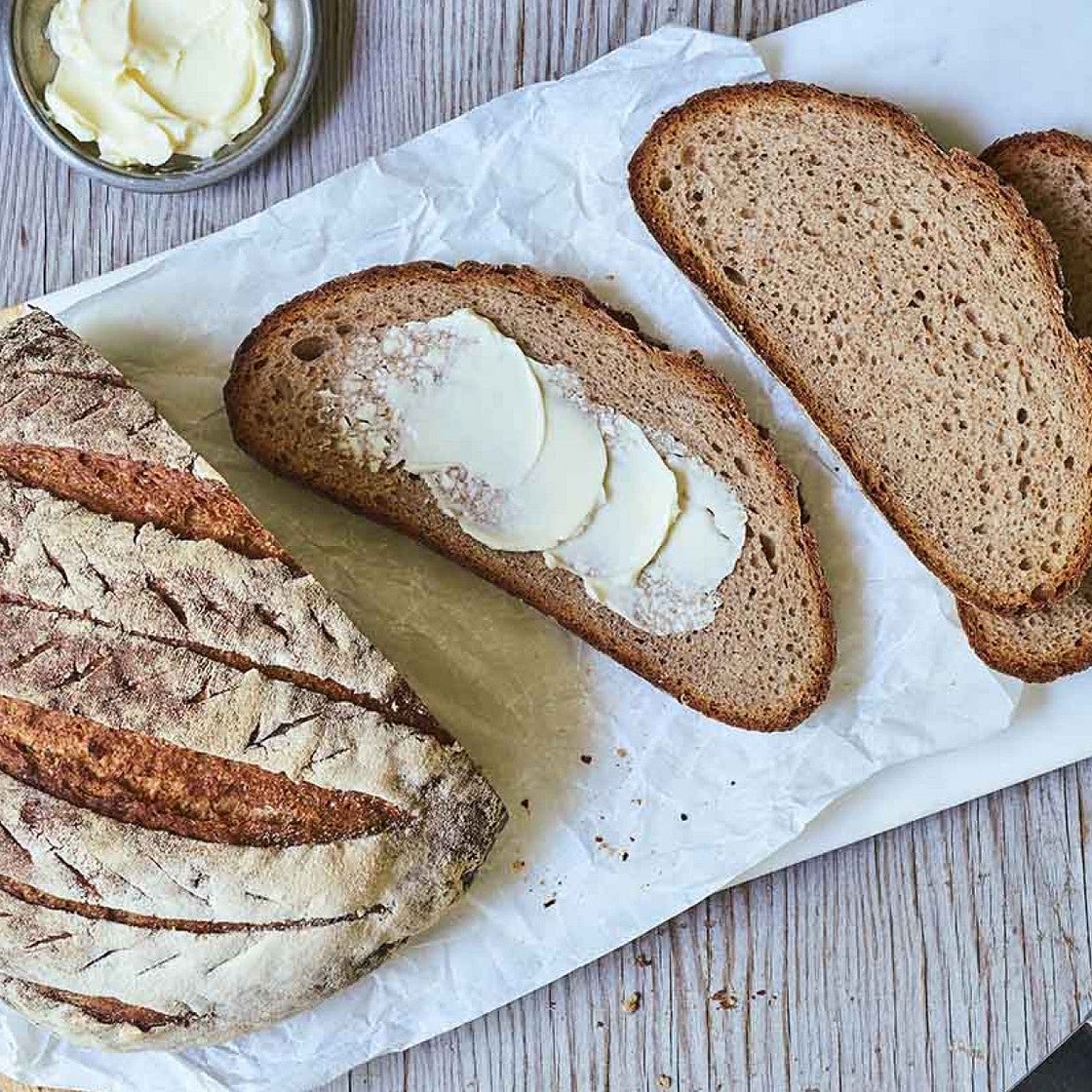 Jeffrey's Sourdough Rye Bread