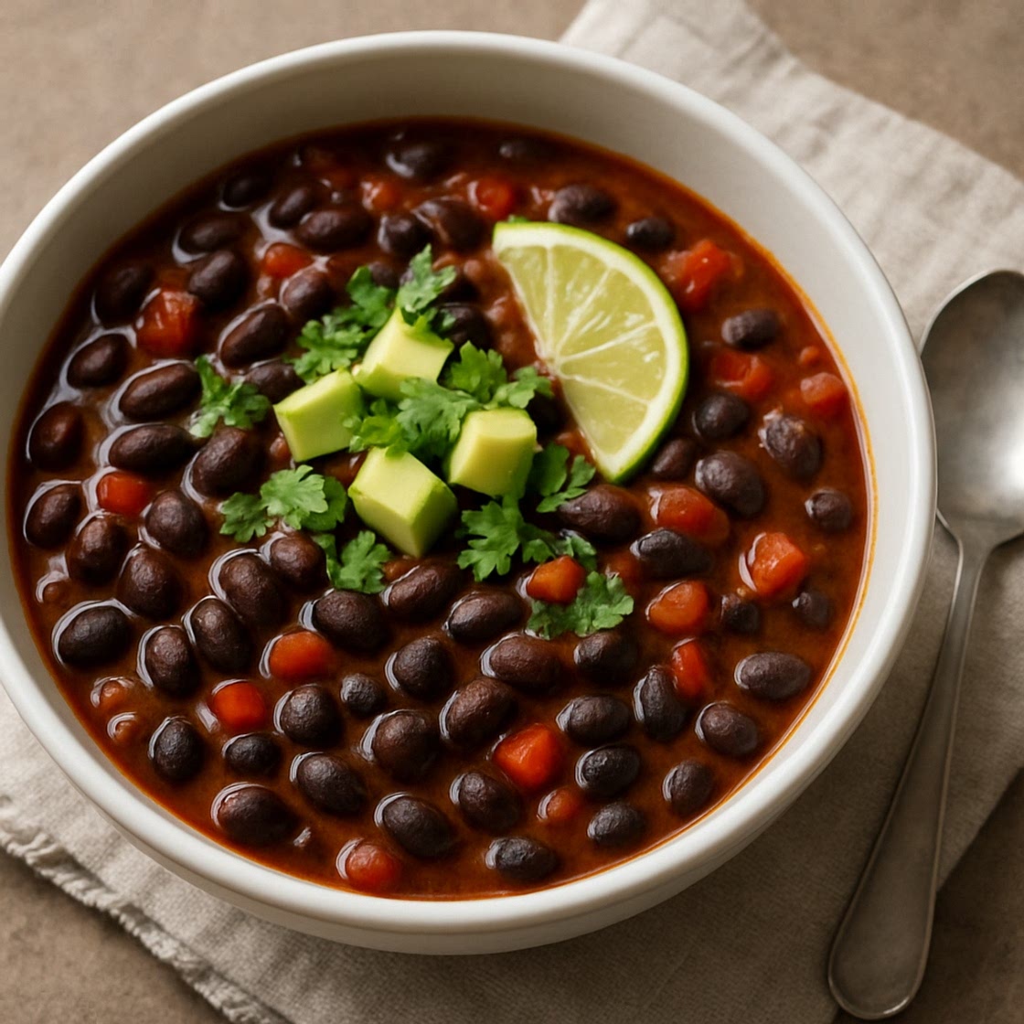 Simple Black Bean Chili