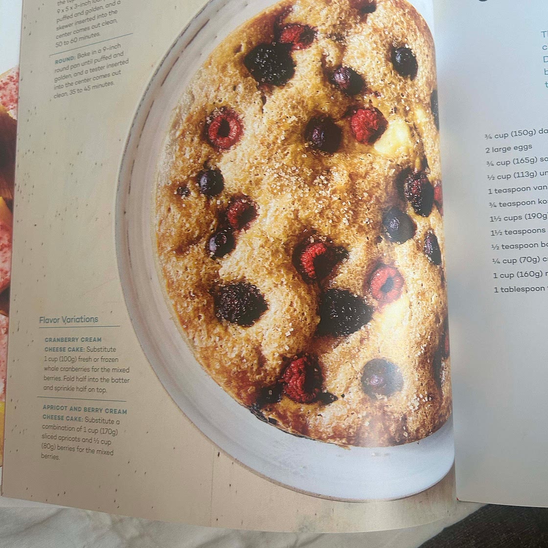 Berry Cream Cheese Cake