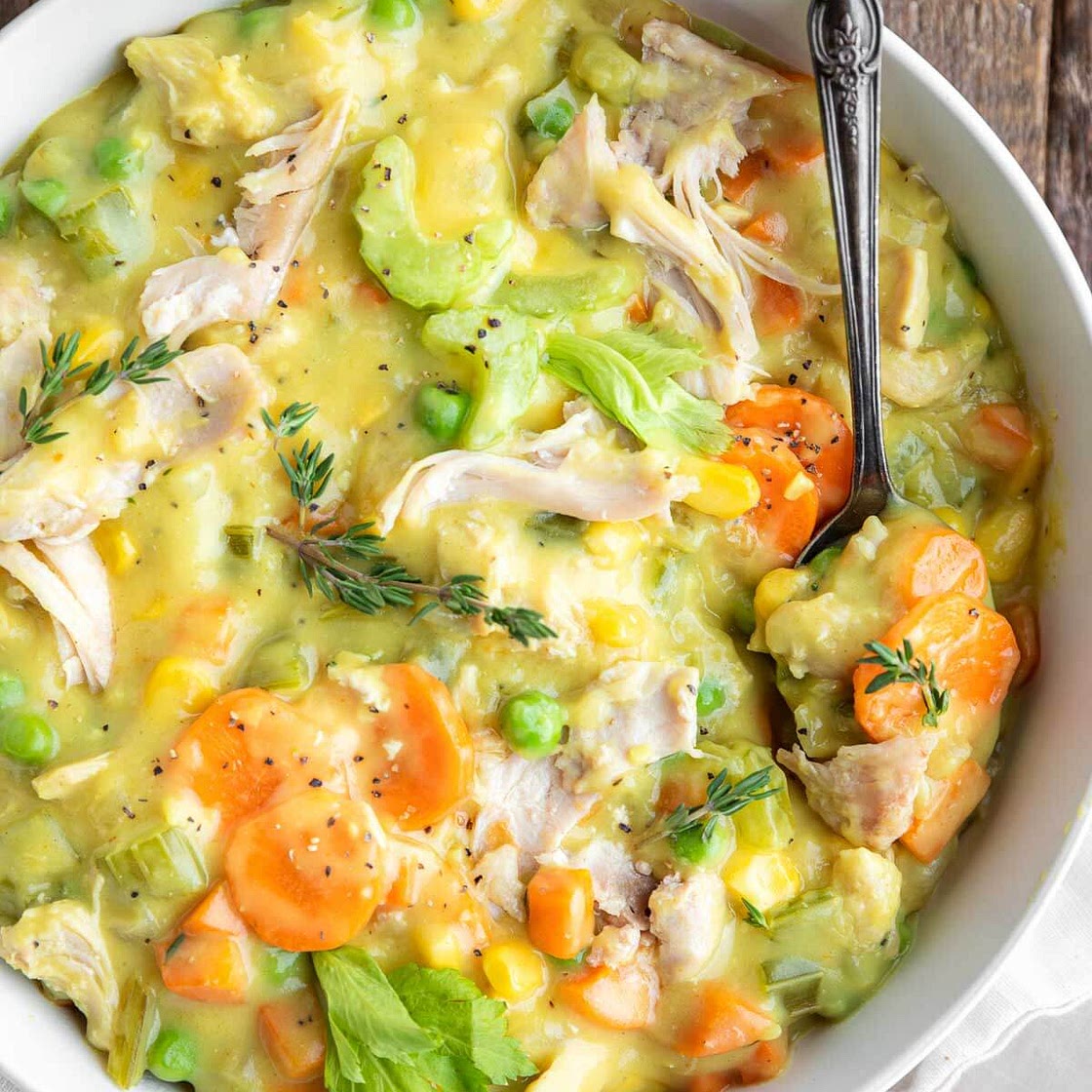 Chicken Pot Pie Soup