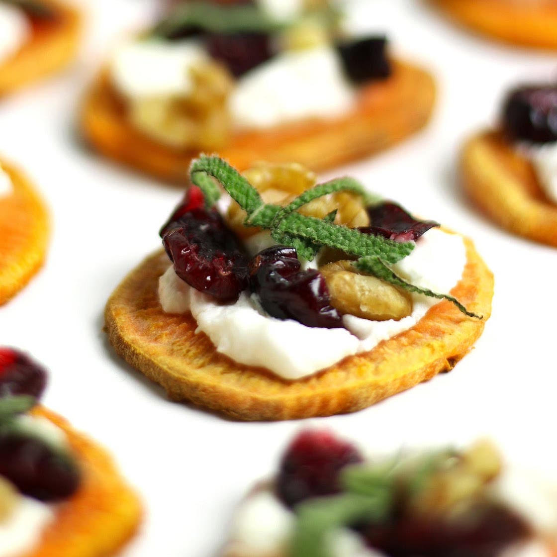 Toasted Sweet Potato Bites
