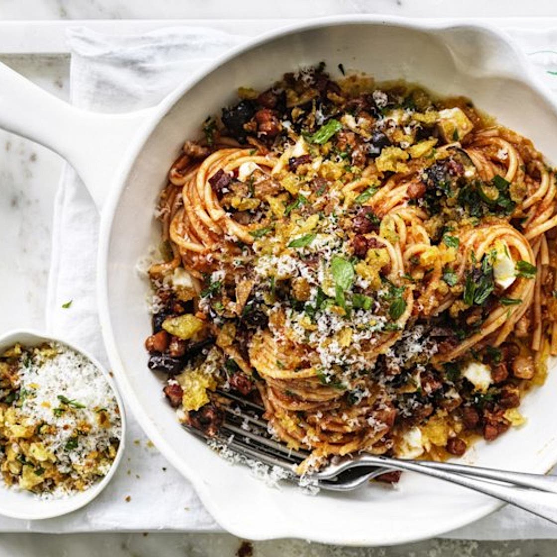 Parmigiana pasta