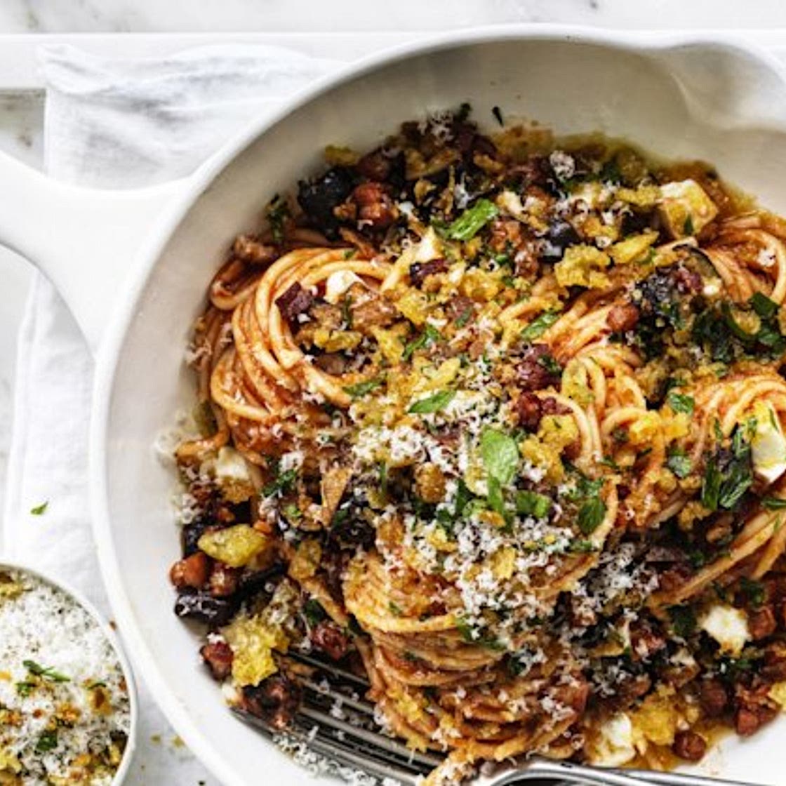 Parmigiana pasta