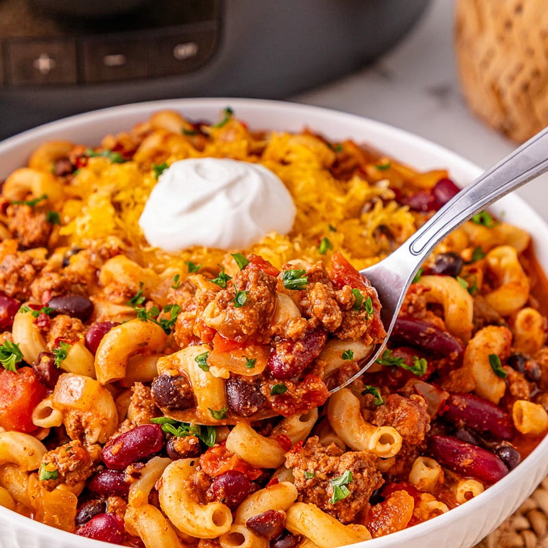 Crockpot Chili Mac