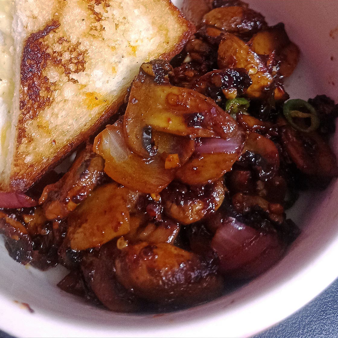 Spicy Mushroom Stir Fry