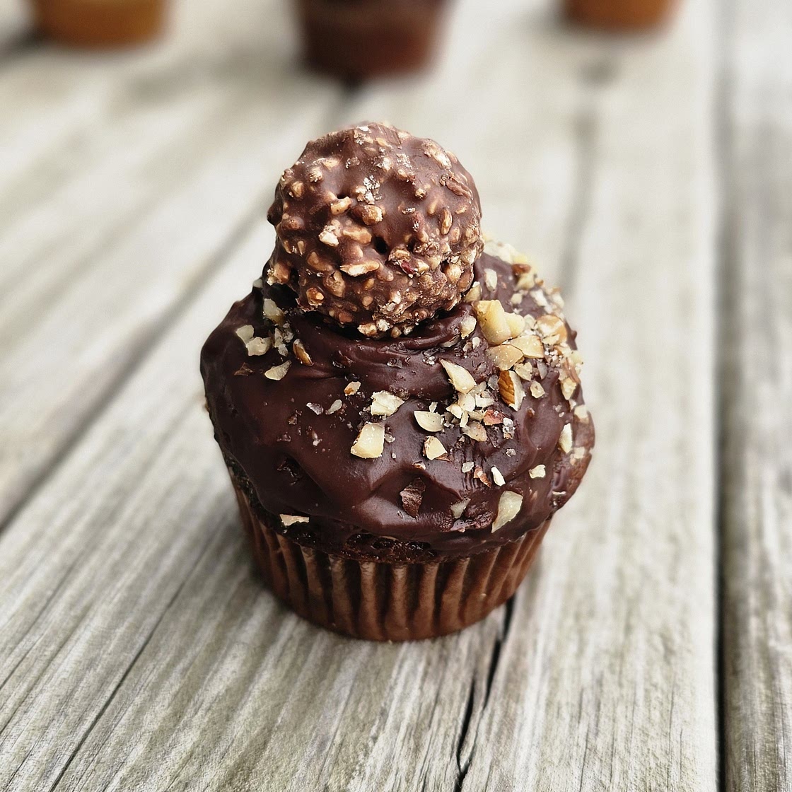 Ferrero Rocher Cupcakes!