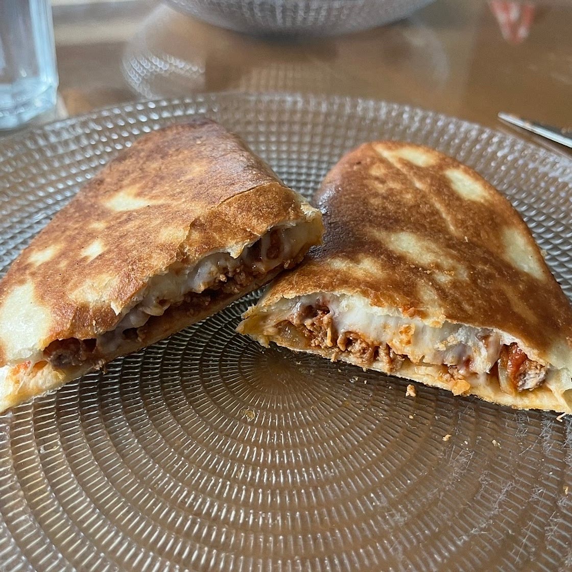 Cheese and Beef Quesadillas