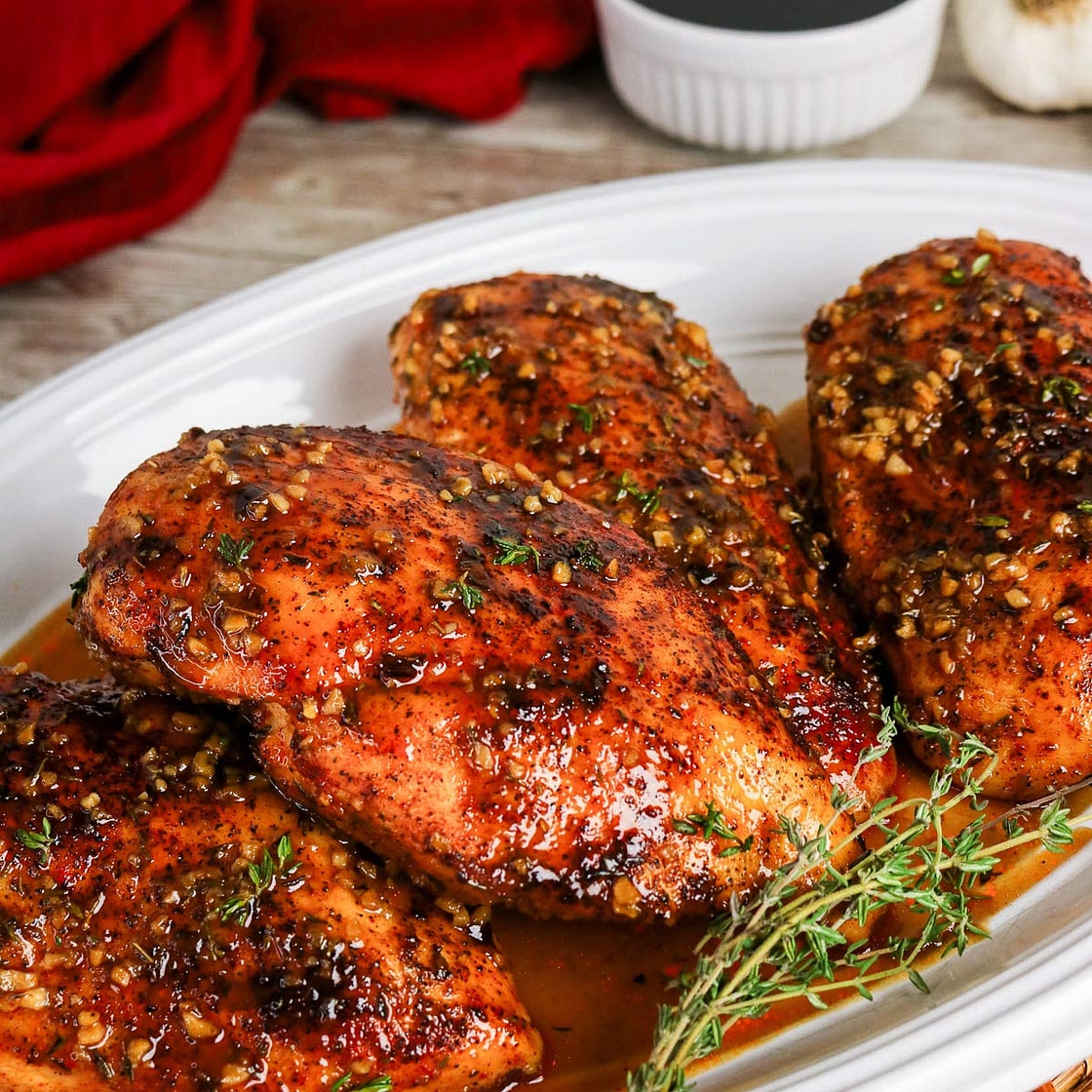 Easy Maple Glazed Chicken