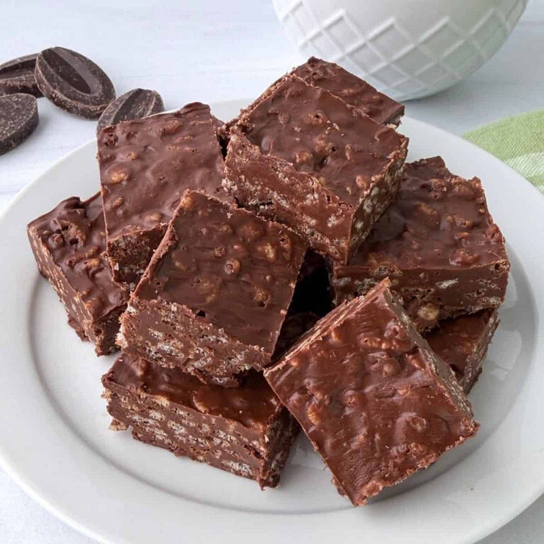 Spanish Chocolate Krispy Treats (Turrón de Chocolate)