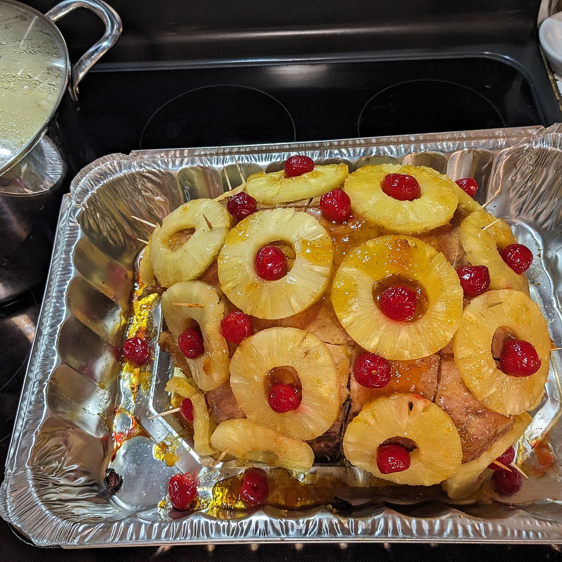Mom's Christmas Ham