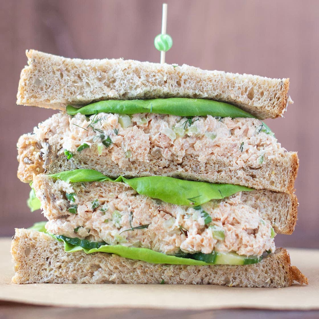 Salmon Salad Sandwich Recipe
