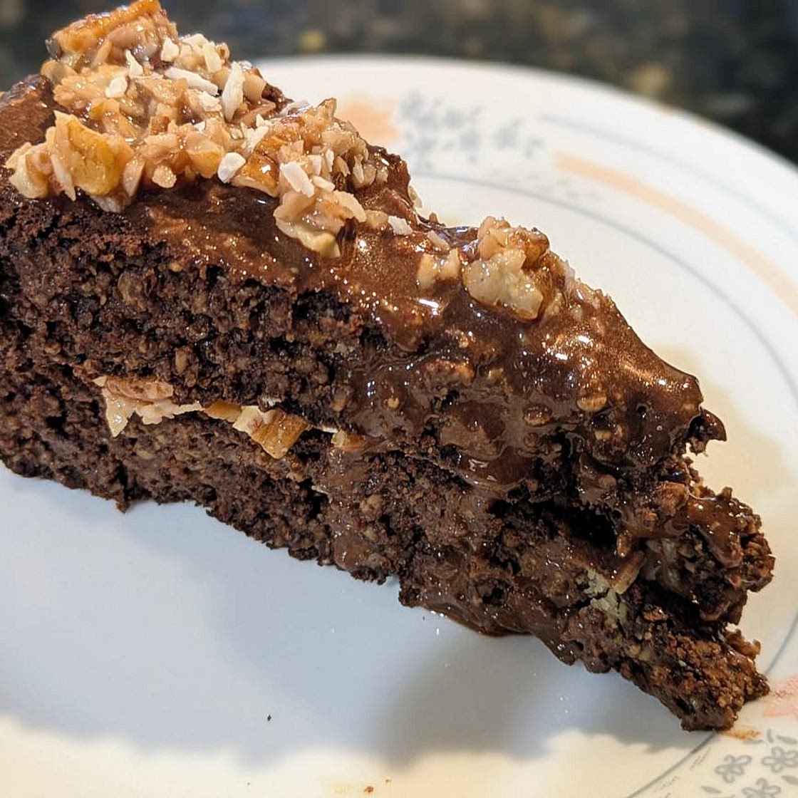 Sugar Free German Chocolate Cake