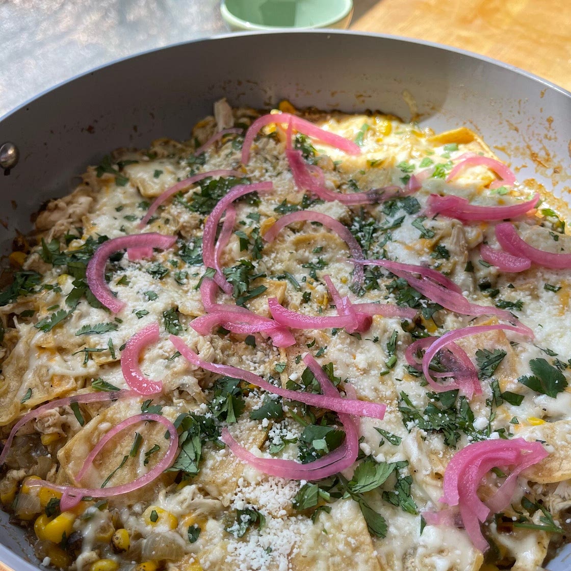Chicken Enchilada Skillet