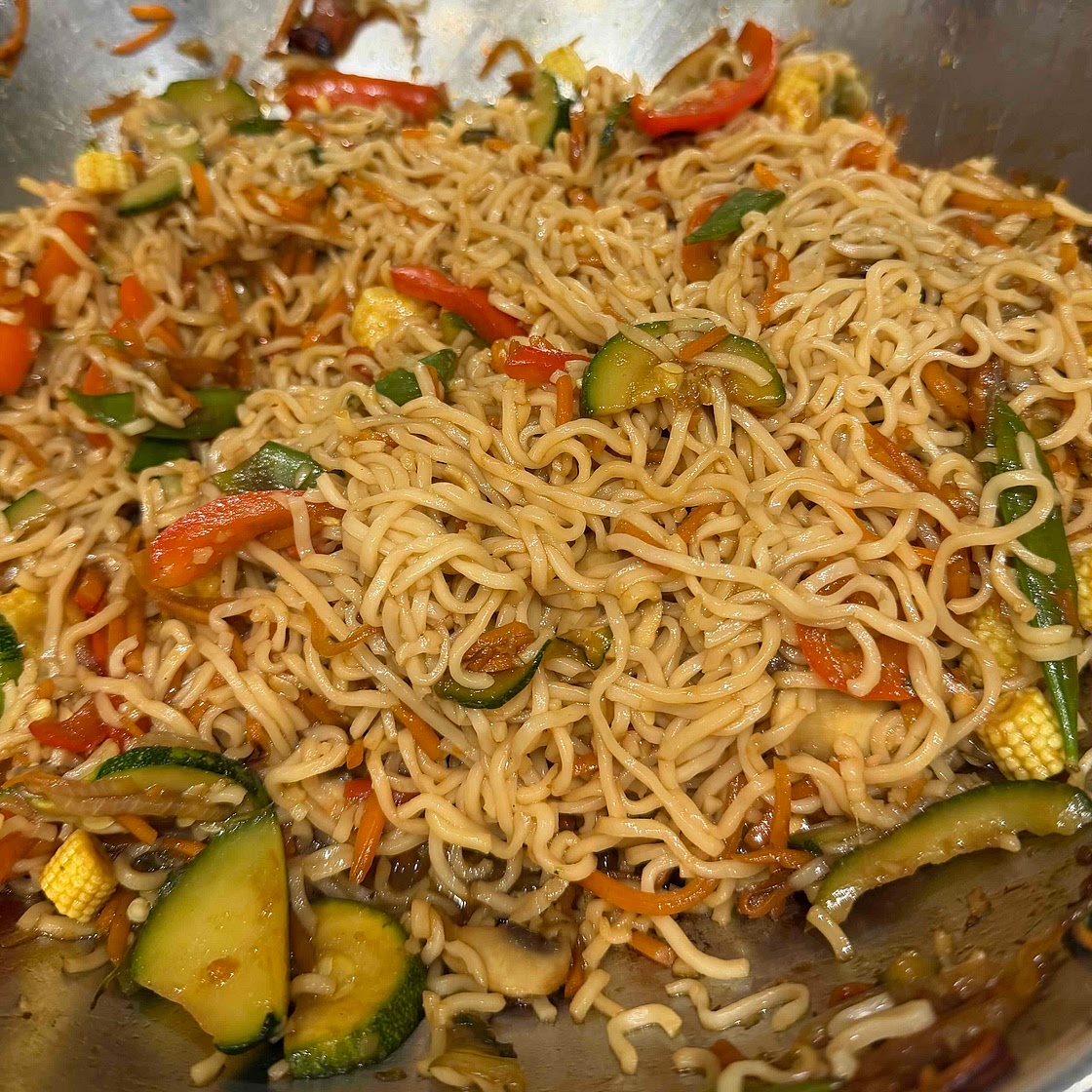 Teriyaki Ramen Stir-Fry