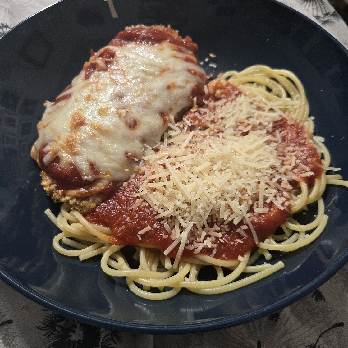 Oven Baked Chicken Parmesan