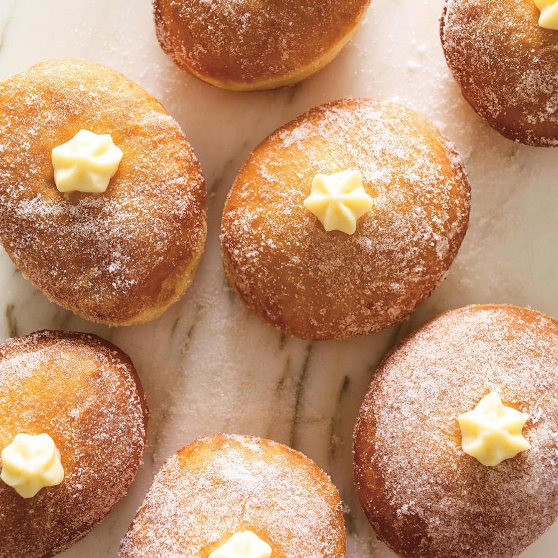 Italian Bomboloni Doughnuts