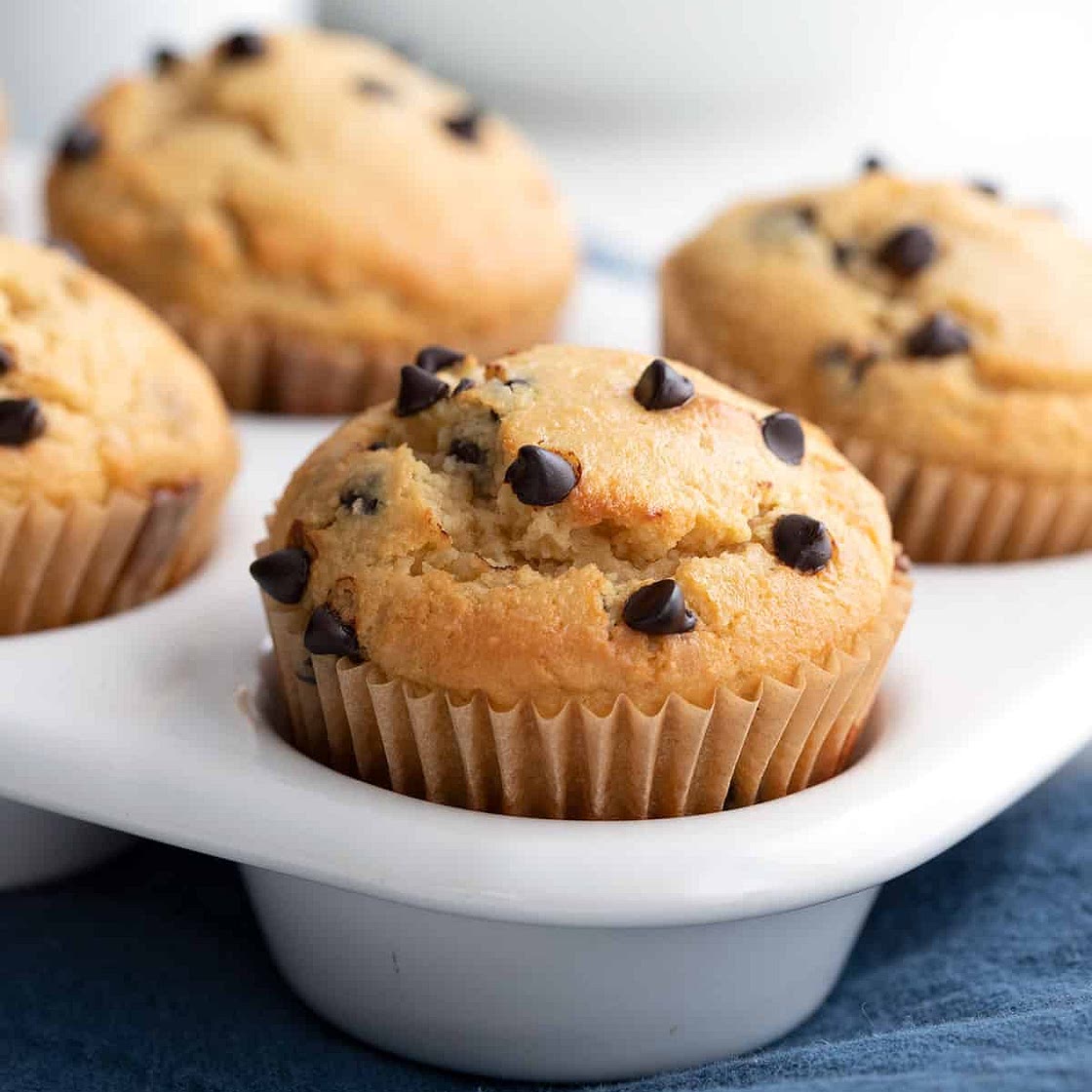Keto Chocolate Chip Muffins