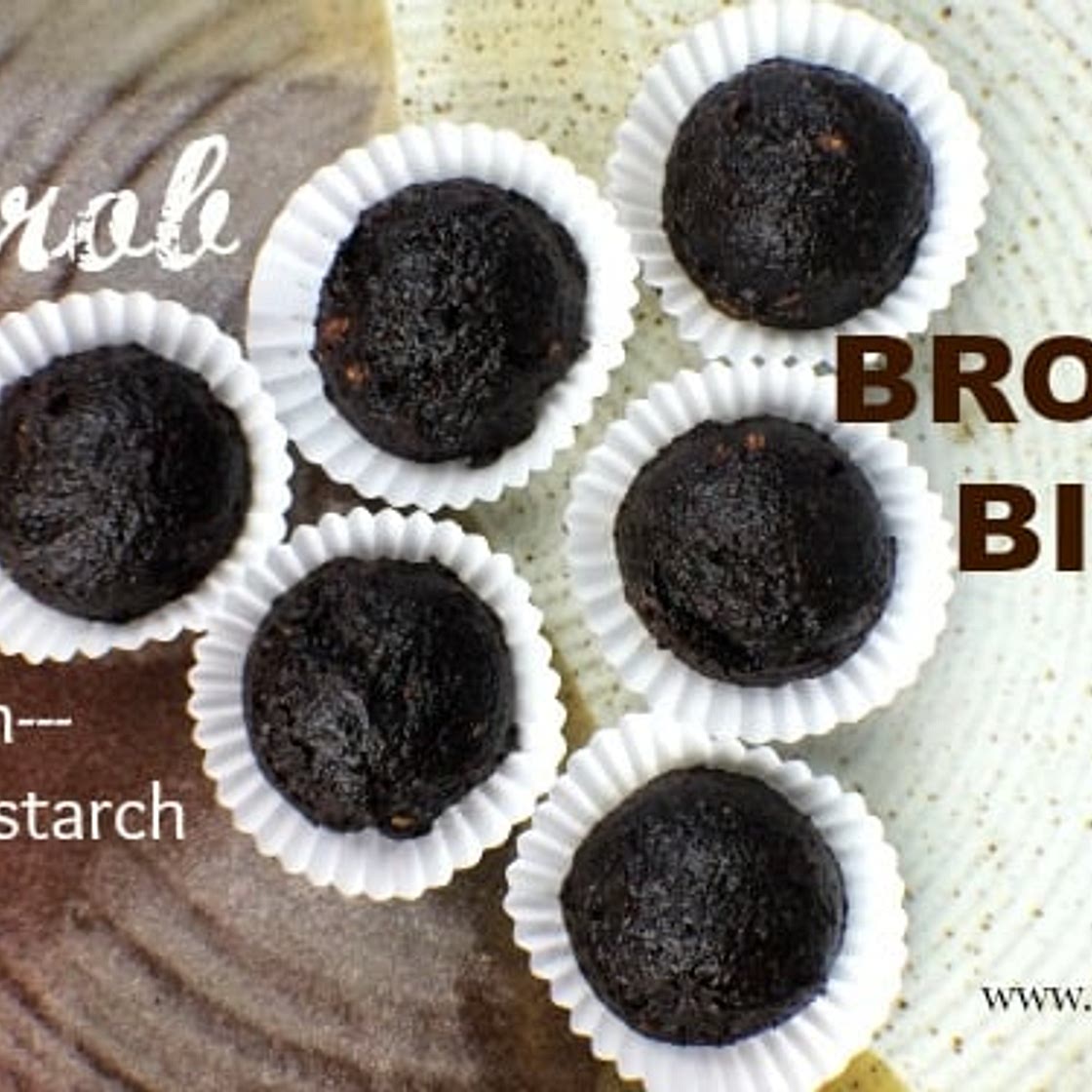 Carob Brownie Bites (Paleo & AIP)