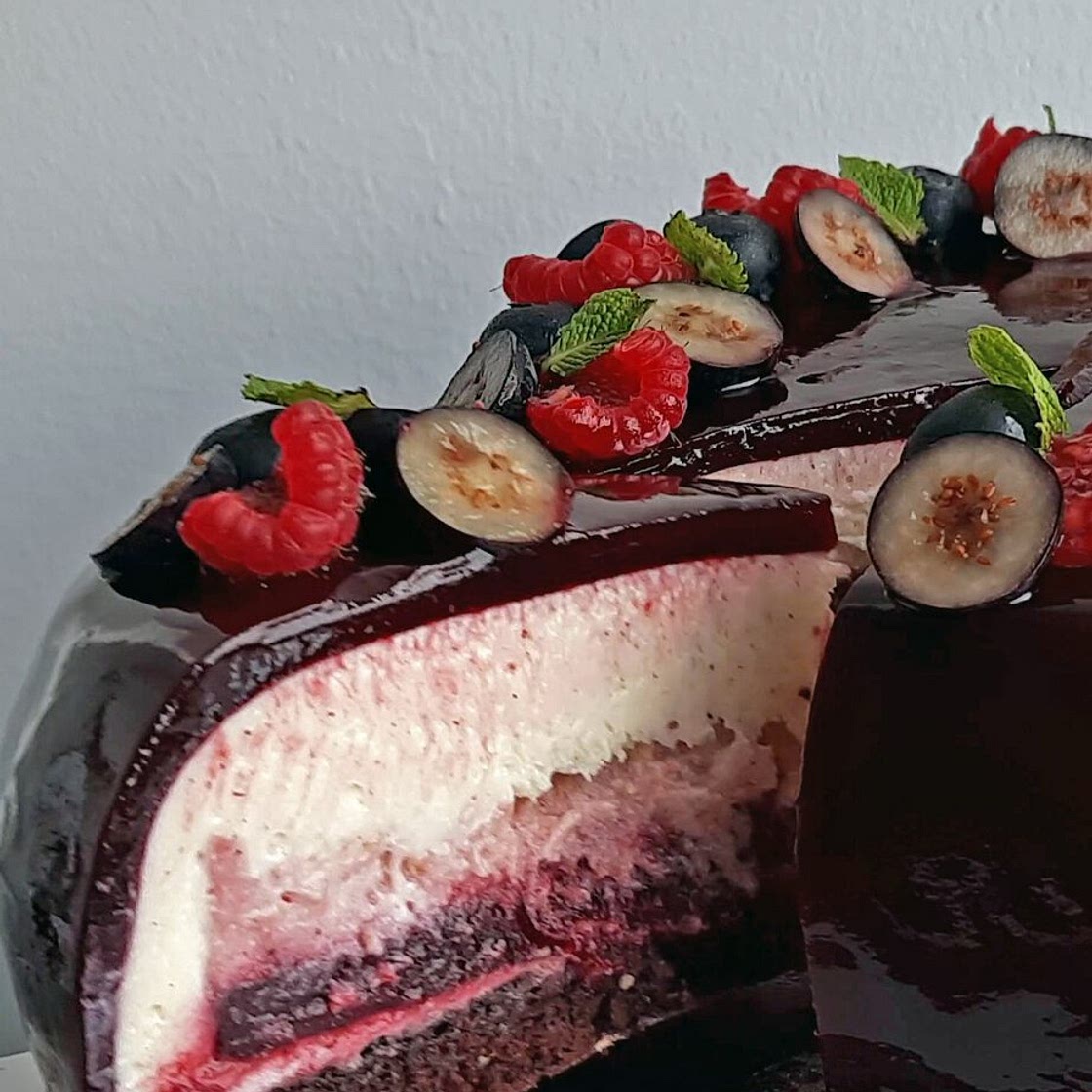 Vegan Gluten-Free Entremet Cake
