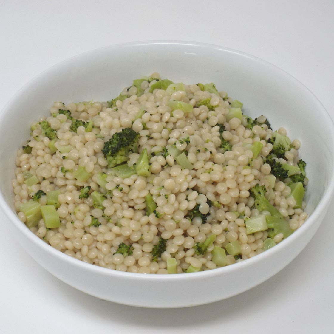 Easy Broccoli and Garlic Couscous