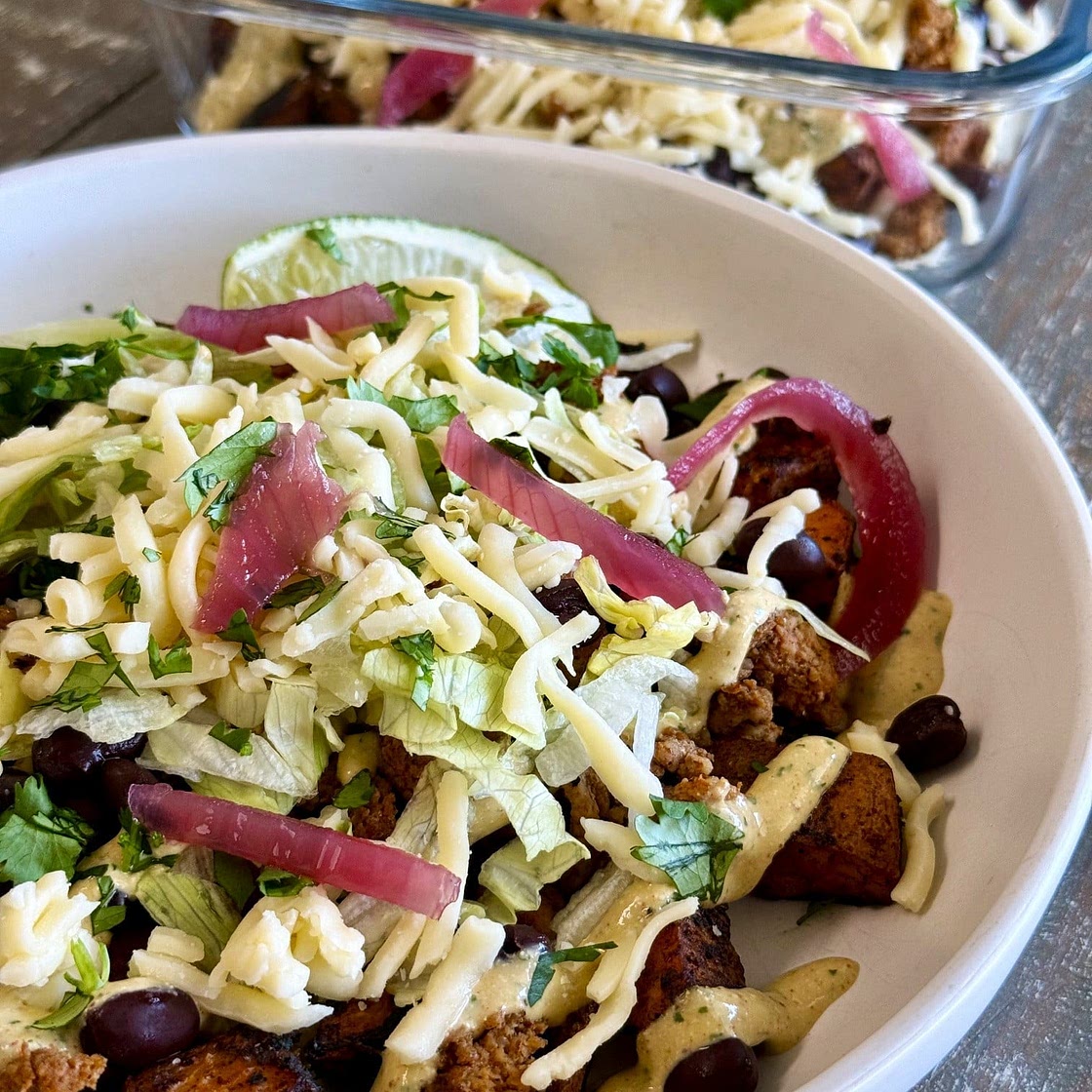Blackstone Turkey Taco Protein Bowls