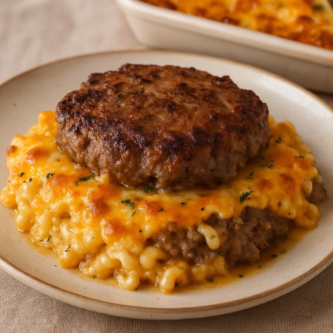 Amish Hamburger Steak Bake