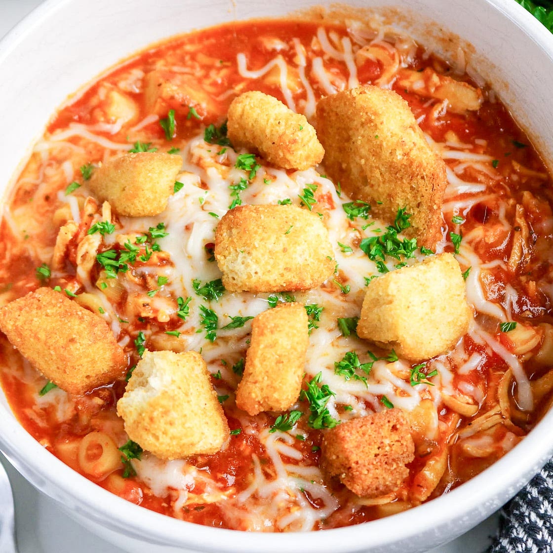 Chicken Parmesan Soup Recipe