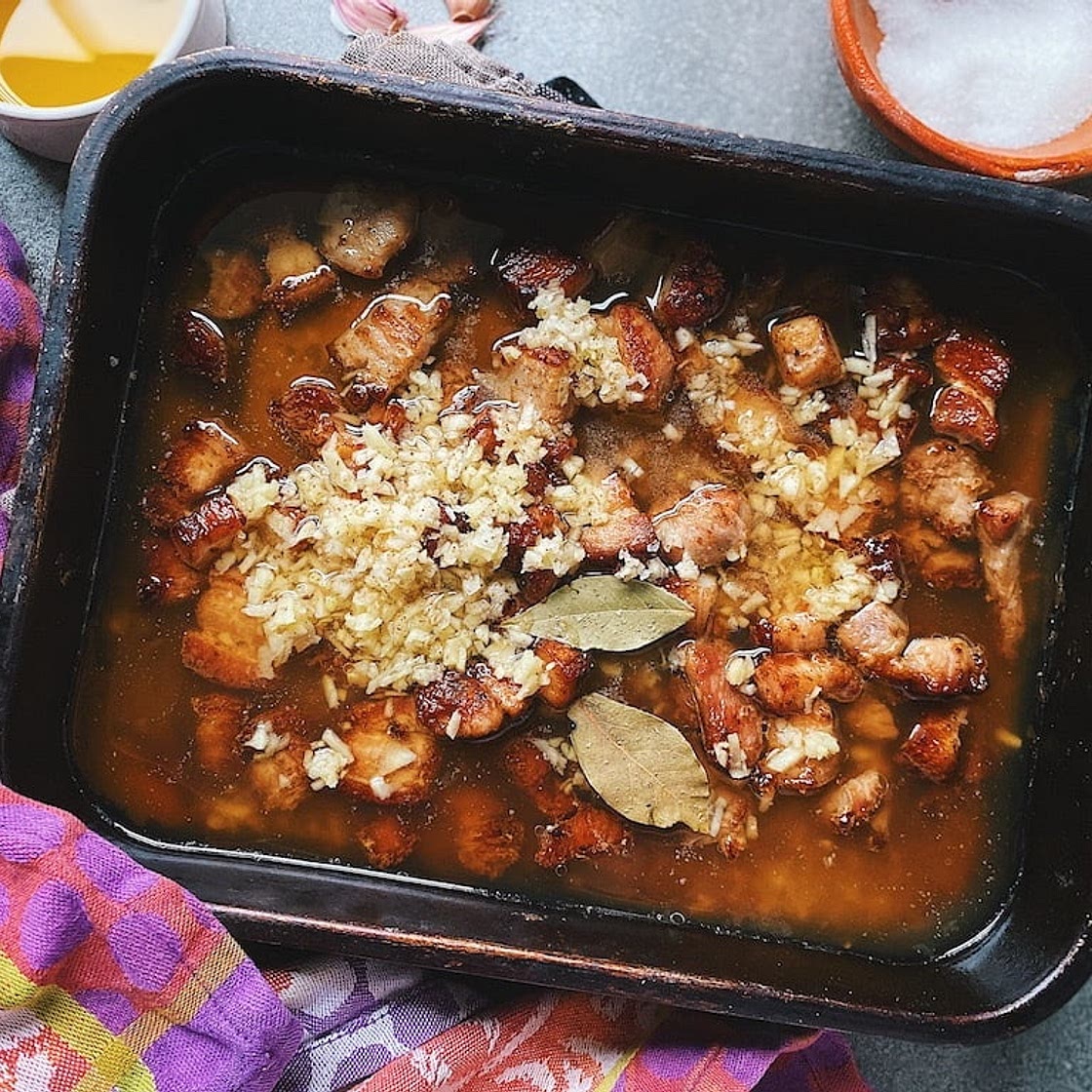 Twice Cooked Sticky Pork Belly