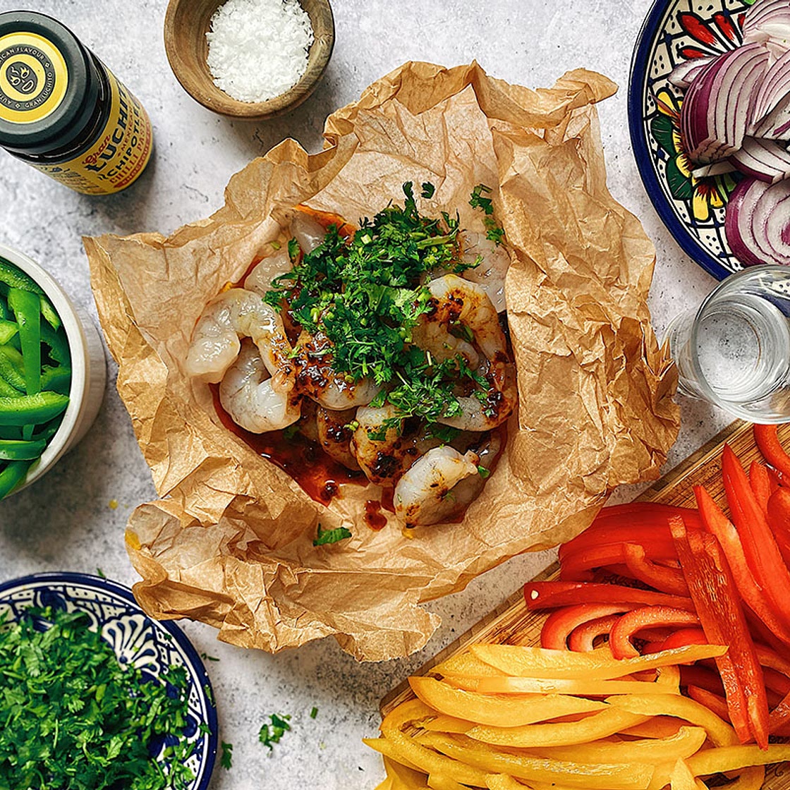 Prawn Fajitas