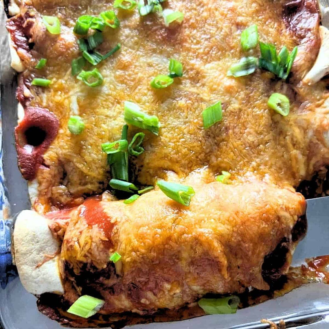 Healthy Baked Turkey Enchiladas