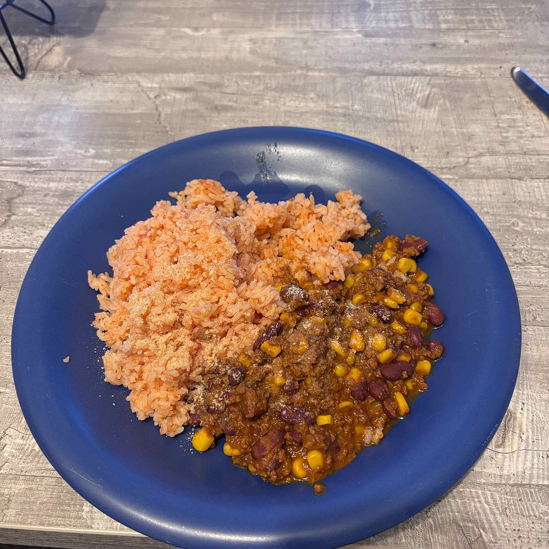 Mexikanischer Tomaten Reis mit Chili