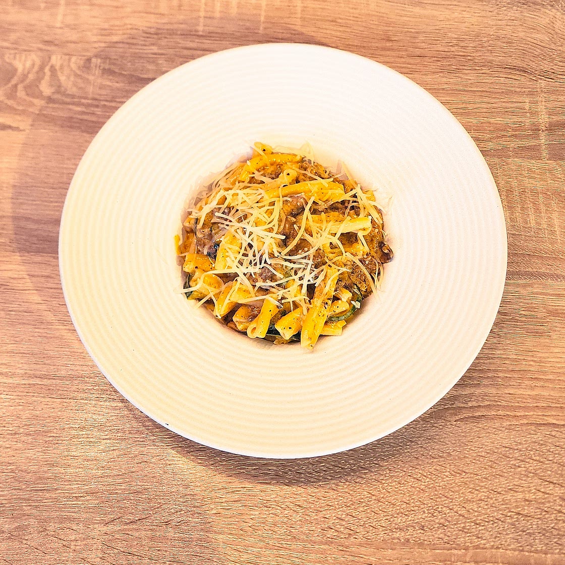 Casarecce « alla ragù bianco »