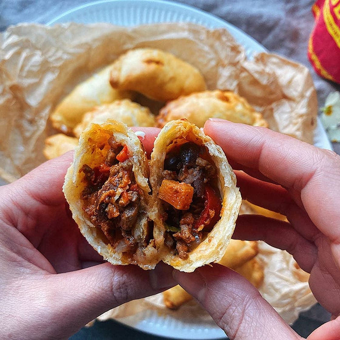 Beef Empanadas With Chilli Con Carne
