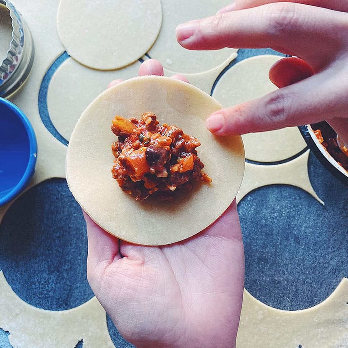 Beef Empanadas With Chilli Con Carne