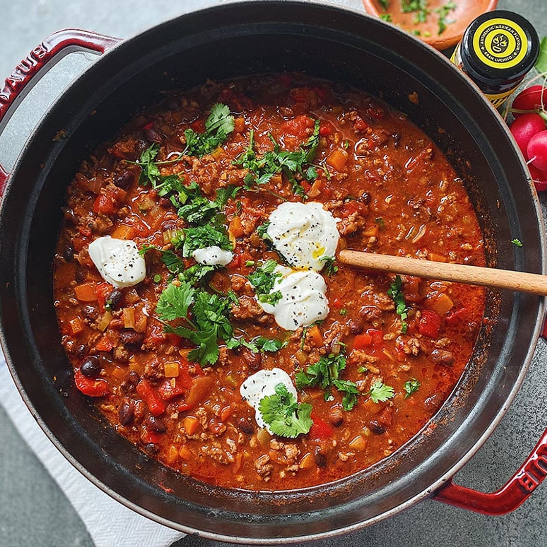 Beef Empanadas With Chilli Con Carne