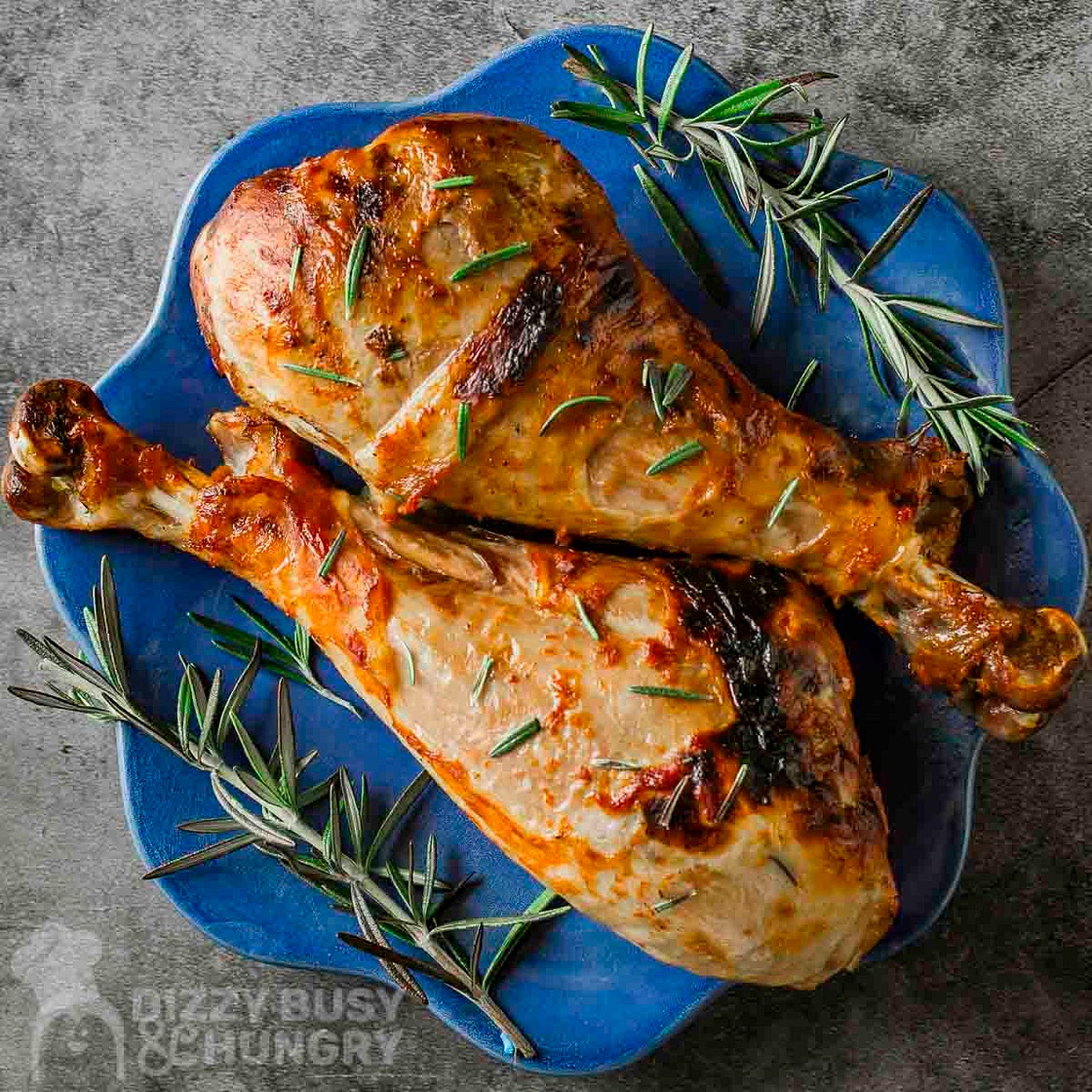 Slow Cooker Turkey Legs
