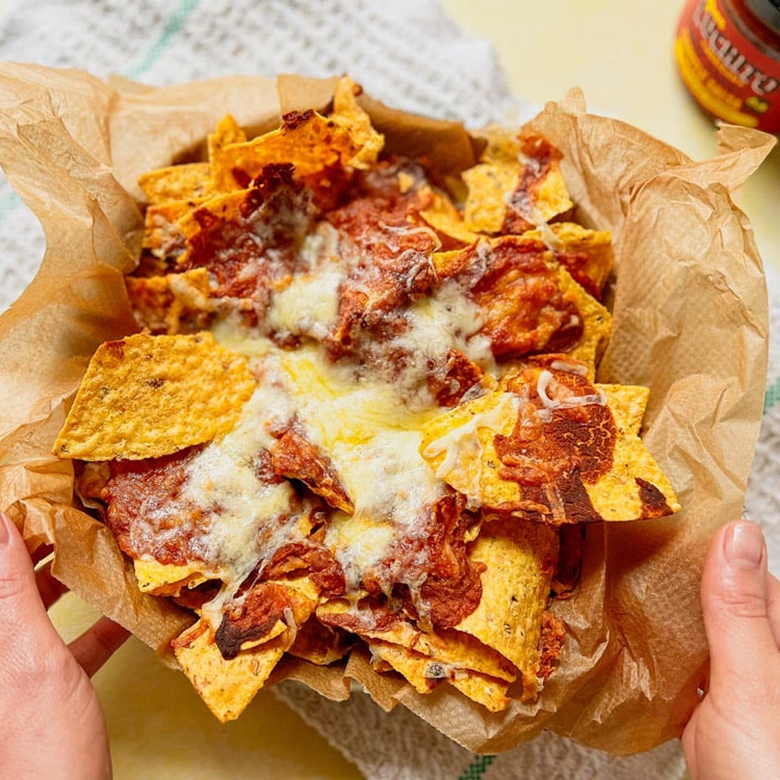 Air Fryer Nachos