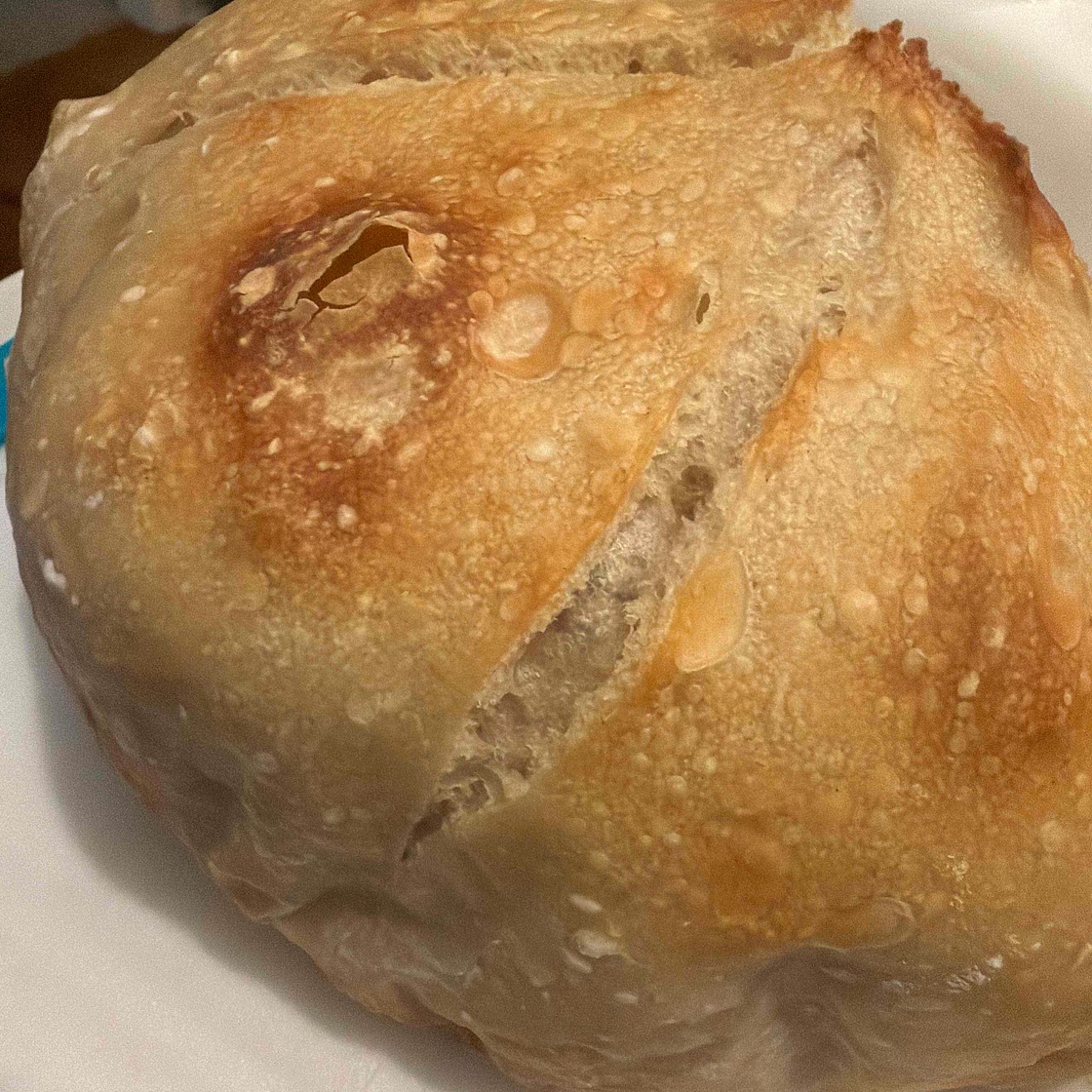 Sourdough Bread from active starter - Chlebek