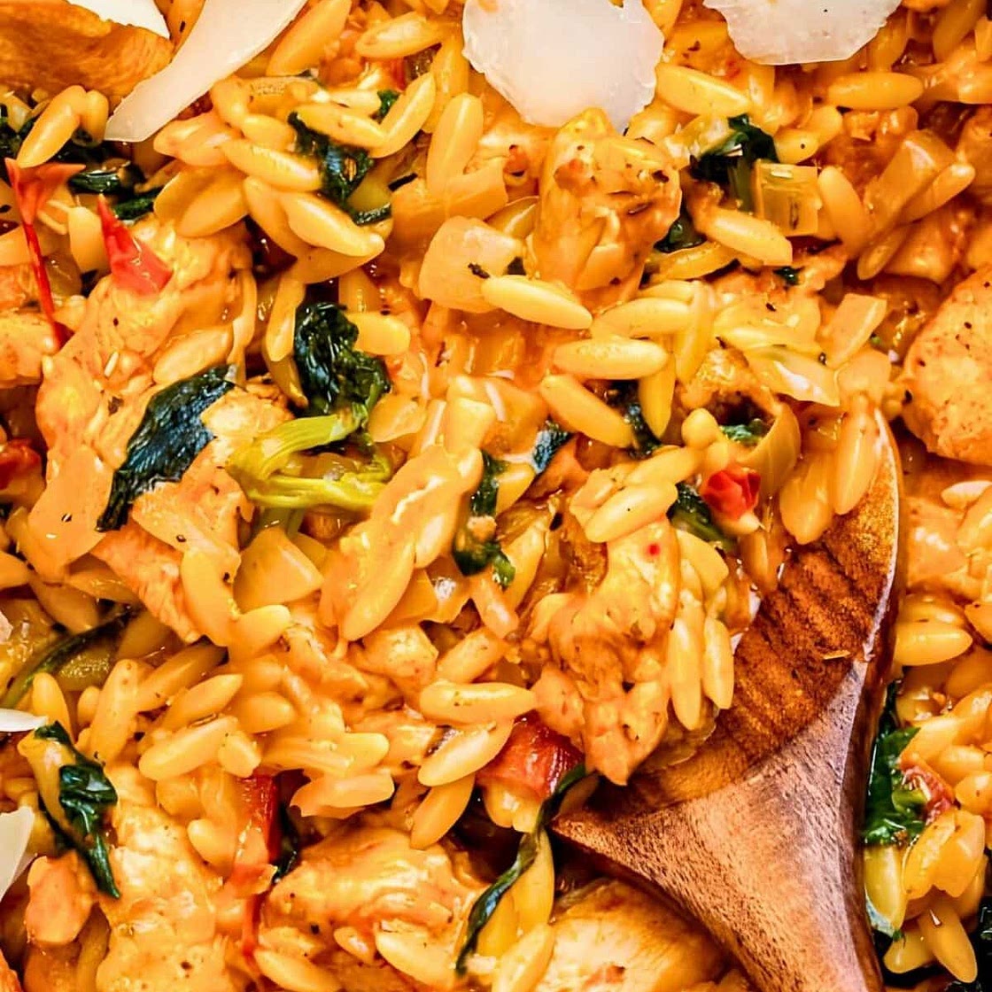 Cajun Chicken Orzo