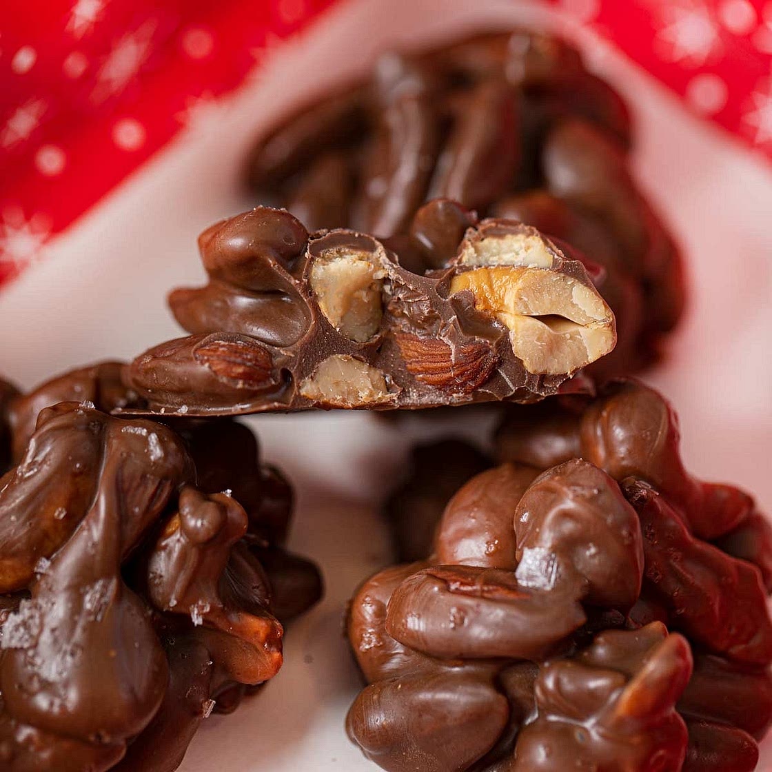 Chocolate covered nuts