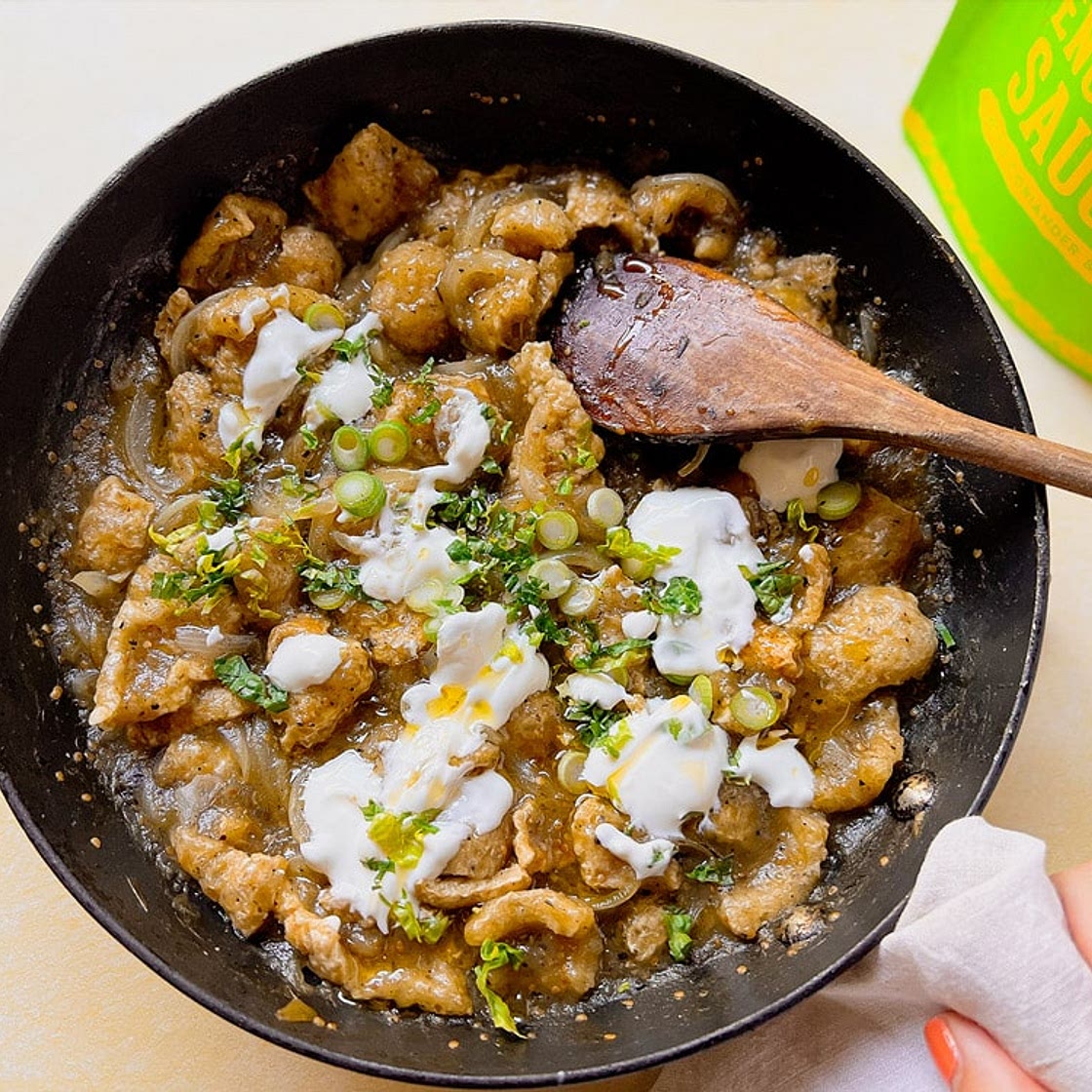 Chicharron en Salsa Verde