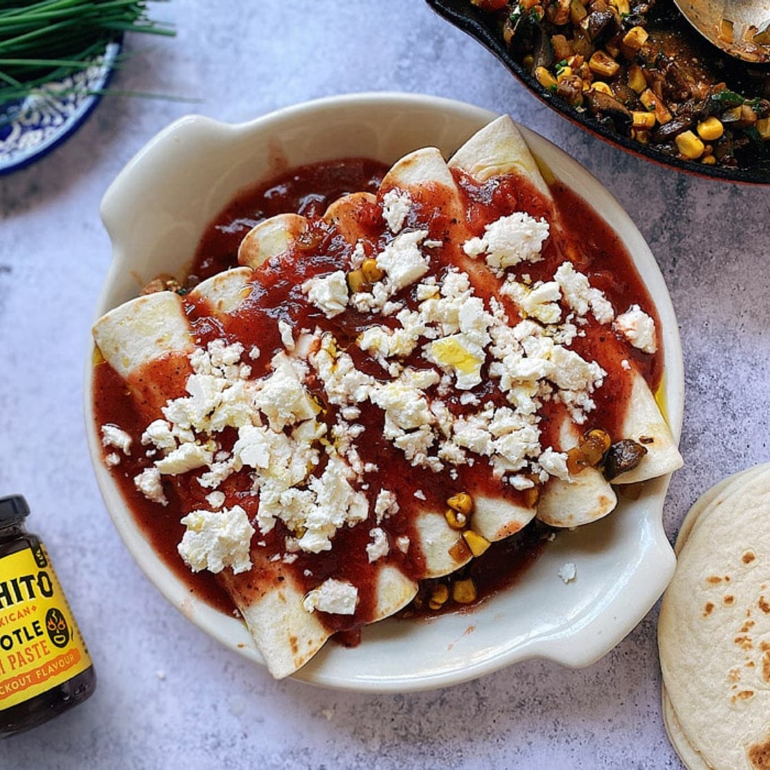 Vegetarian Enchiladas
