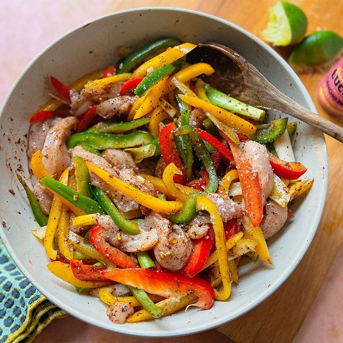 Air Fryer Chicken Fajitas