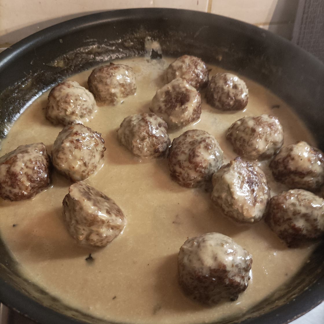 Turkey Meatballs with Maple Mustard Sauce
