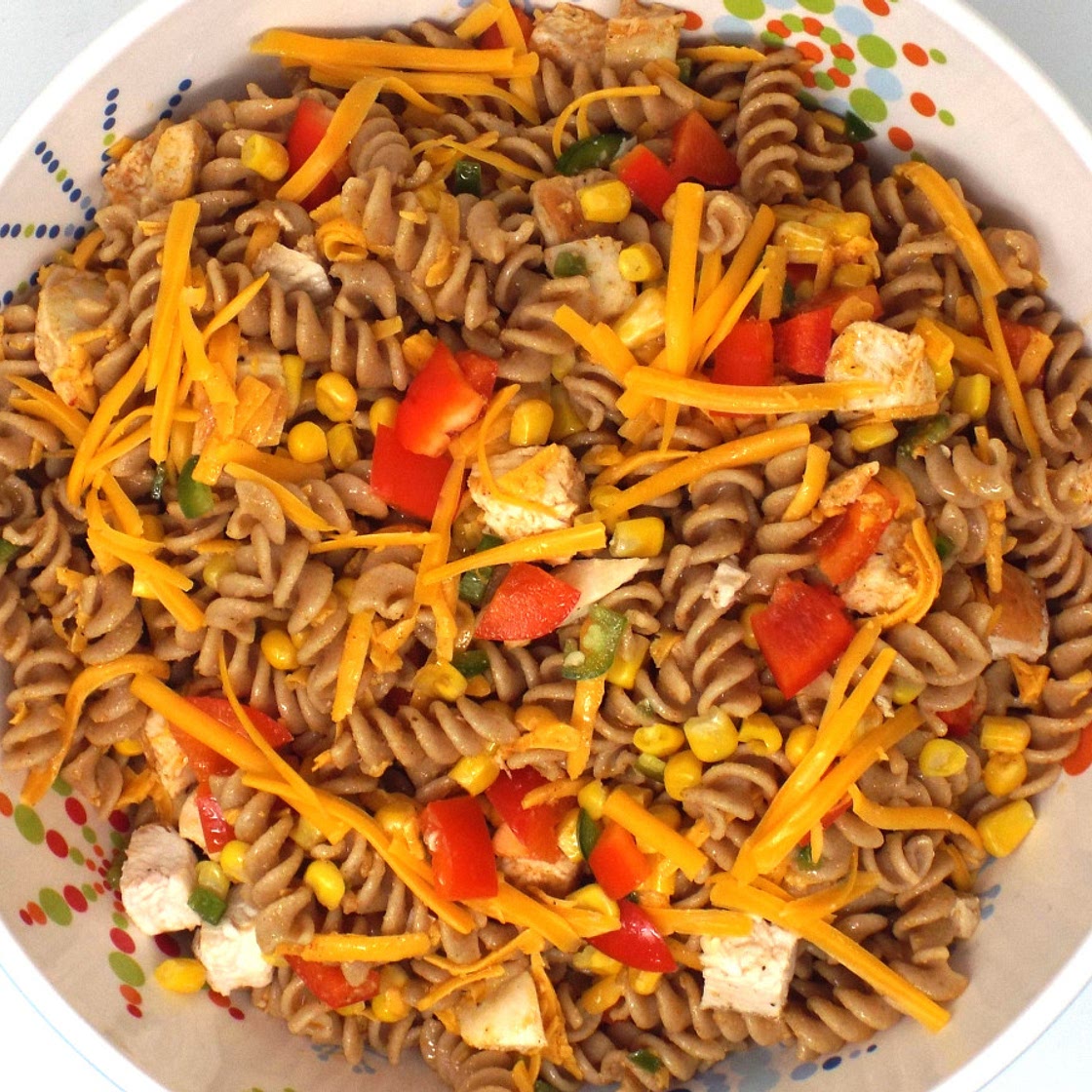 Tex-Mex Chicken Pasta Salad