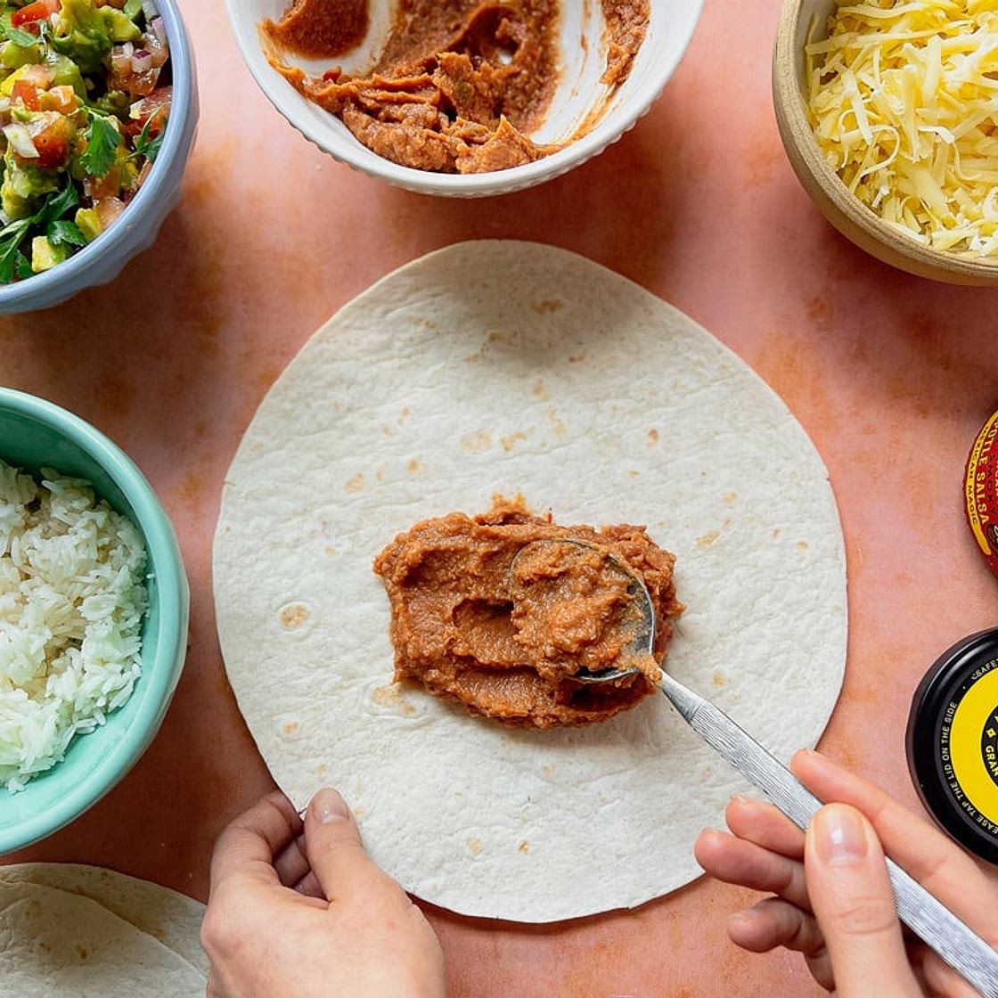 Air Fryer Burrito